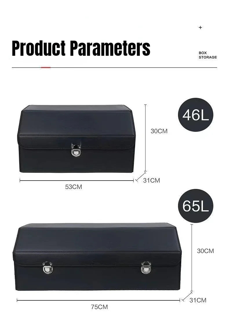 Shopodessy™ Fold-Flat Car Boot Organiser