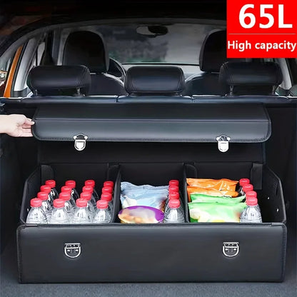 Shopodessy™ Fold-Flat Car Boot Organiser